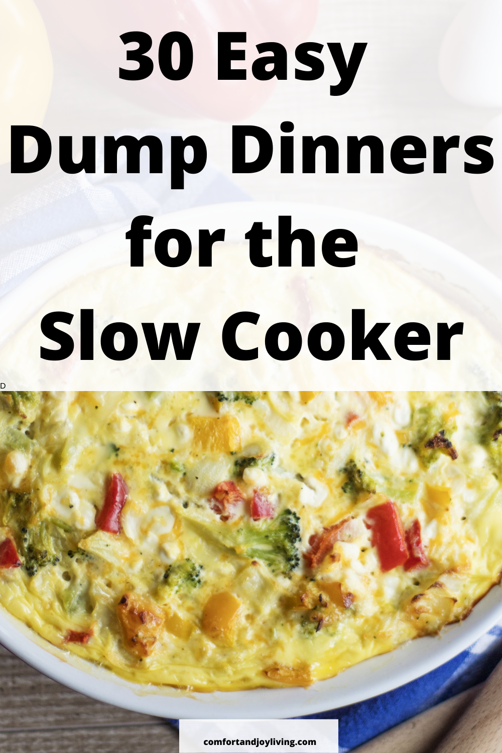 30 Easy Crockpot Dump Dinners