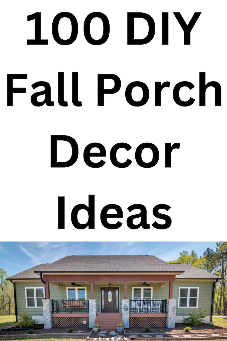 100 DIY Fall Porch Ideas